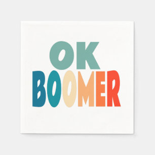 Servilleta De Papel Ok Boomer
