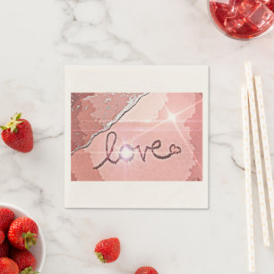 Servilleta De Papel Olas de amor