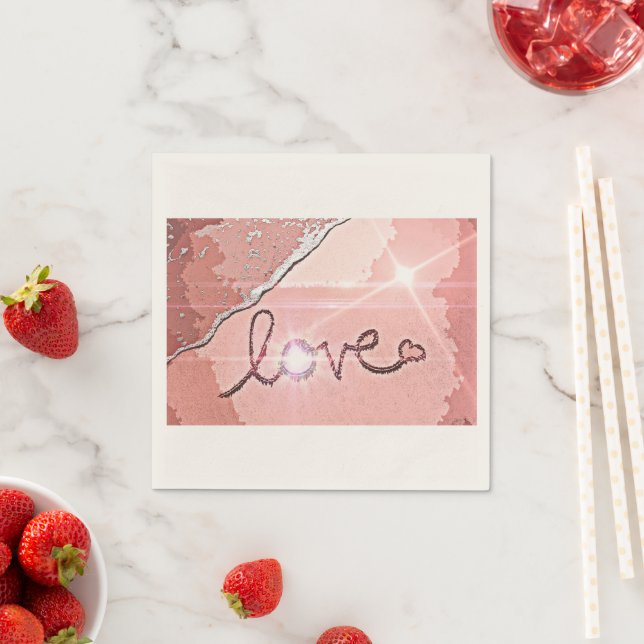 Servilleta De Papel Olas de amor (In situ)