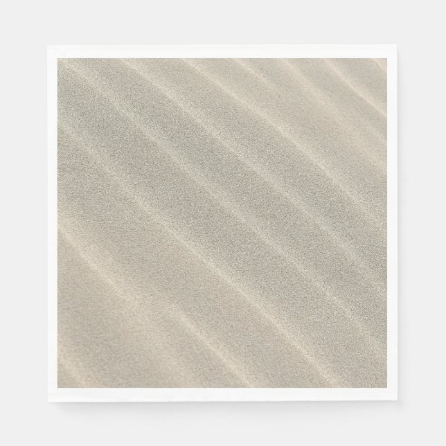 Servilleta De Papel Olas de arena (Anverso)