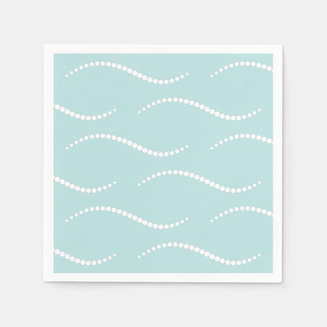 Servilleta De Papel Olas de Perla (Anverso)