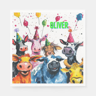 Servilleta De Papel Oliver Birthday