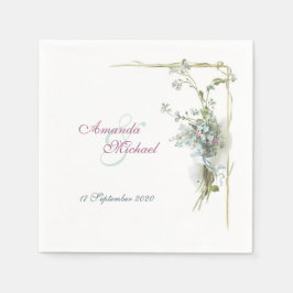 Servilleta De Papel Olvídate del diseño boda