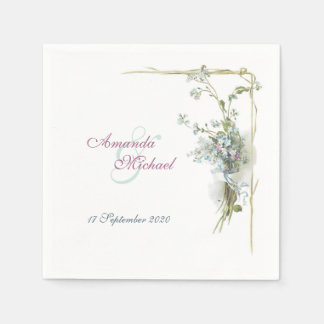 Servilleta De Papel Olvídate del diseño boda