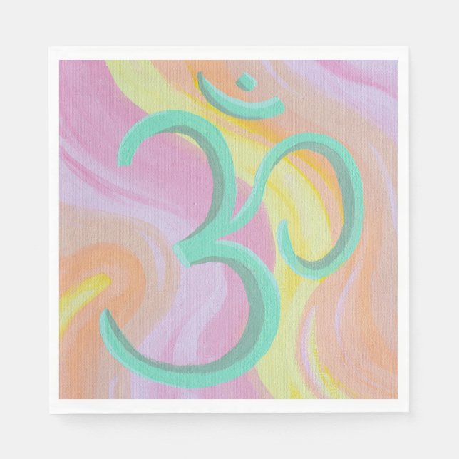 Servilleta De Papel Om Napkins (Anverso)