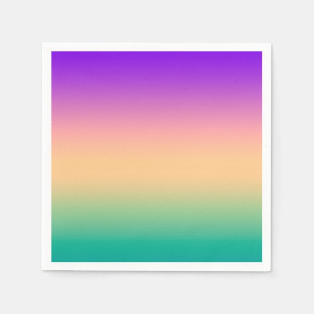 Servilleta De Papel Ombre , multicolor (Anverso)