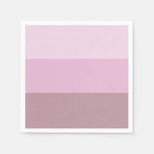 Servilleta De Papel Ombre rayado rosado púrpura