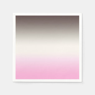 Servilleta De Papel Ombre rosa gris