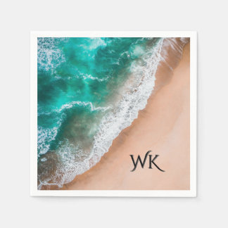 Servilleta De Papel Ondas en Sandy Beach Personal