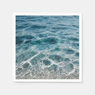 Servilleta De Papel Ondas oceánicas