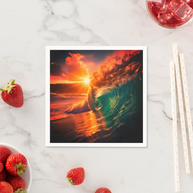 Servilleta De Papel Ondas oceánicas (In situ)