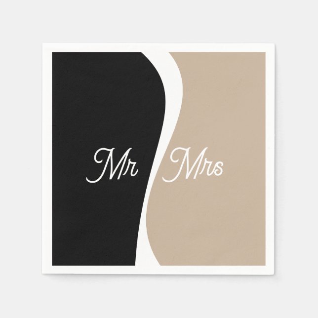 Servilleta De Papel Ondas simples 2 - servilletas Personalizados (Anverso)