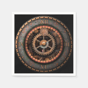Servilleta De Papel Opus Posh Steampunk Gears