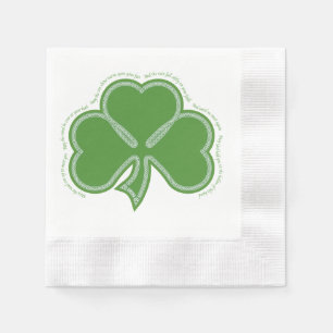 Servilleta De Papel Oración irlandesa