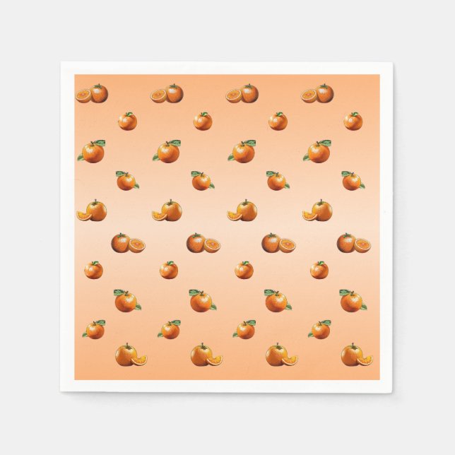Servilleta De Papel Orange (Anverso)