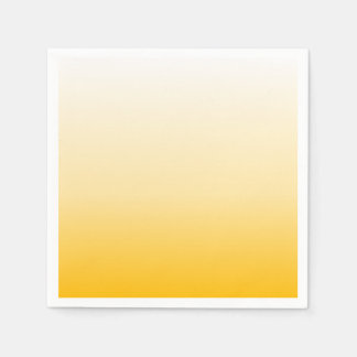 Servilleta De Papel Orange Ombre Gradient