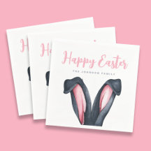 Orejas de conejito lindas Feliz Pascua