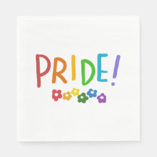 Servilleta De Papel Orgullo Amor Orgullo Pegatina