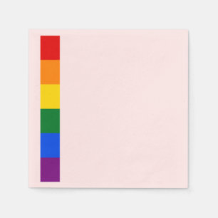 Servilleta De Papel Orgullo arcoiris