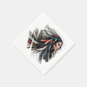 Servilleta De Papel Orgullo Cherokee 4