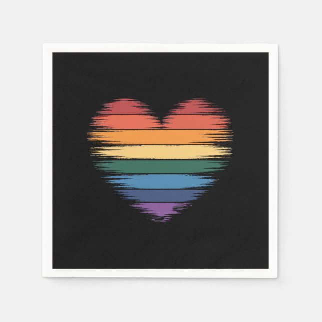 Servilleta De Papel Orgullo de arcos de sangre para imprimir orgullo g (Anverso)