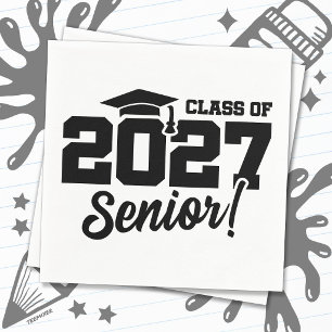 Servilleta De Papel Orgullo de la promoción del año de graduación esco