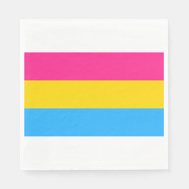 Servilleta De Papel Orgullo Pansexual (Bandera Pan)