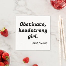 Servilleta De Papel Orgullo y prejuicio