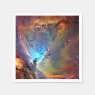 Servilleta De Papel Orion Nebula Espacio Galaxia de bajo contraste