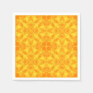 Servilleta De Papel Ornamento amarillo