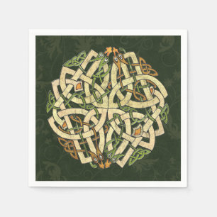 Servilleta De Papel Ornamento celta