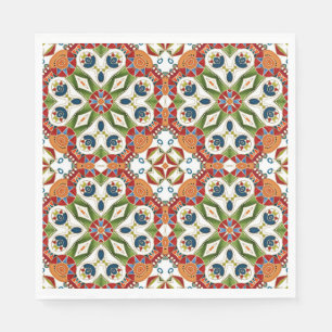 Servilleta De Papel ornamento oriental árabe étnico vintage