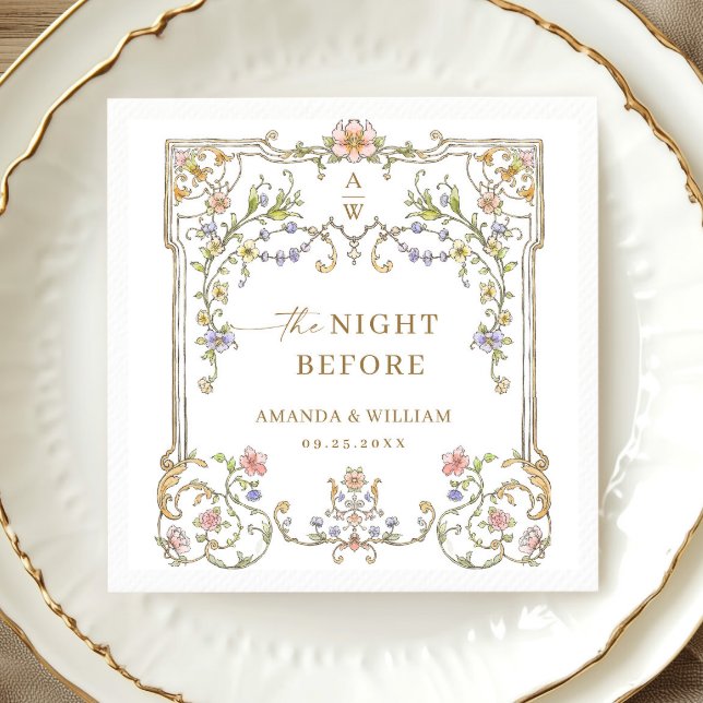 Servilleta De Papel Ornate Victorian Bohemias Ensayo de la cena (Subido por el creador)