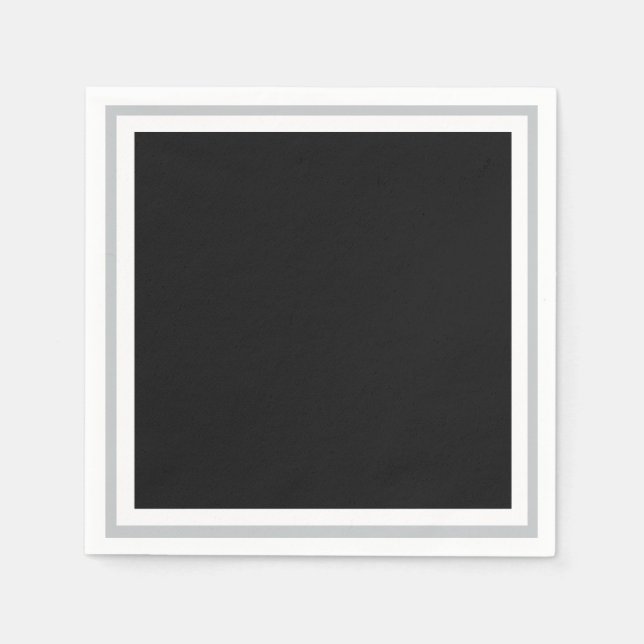 Servilleta De Papel Orojo negro (Anverso)