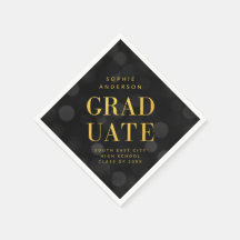 Oscuro Bokeh ilumina a Graduado de Oro Faux