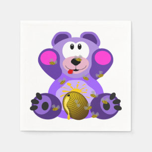 Servilleta De Papel Oso de Miel