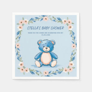 Servilleta De Papel Oso de peluche minimalista sentado