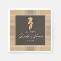 Oso Femenino Beige Despedida de Soltera