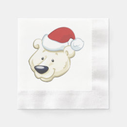 Servilleta De Papel Oso polar navidades