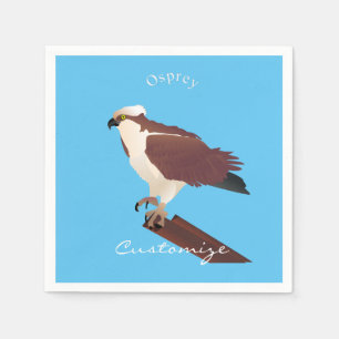 Servilleta De Papel Osprey Hawk Raptor Thunder_Cove