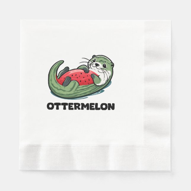 Servilleta De Papel Ottermelon (Anverso)