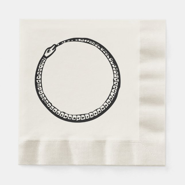 Servilleta De Papel Ouroboros (Anverso)