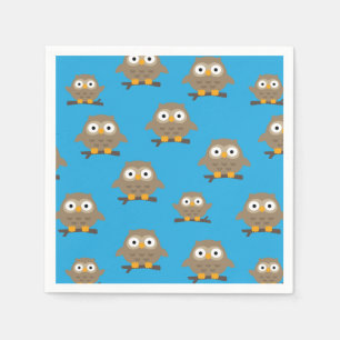 Servilleta De Papel Owls Napkins