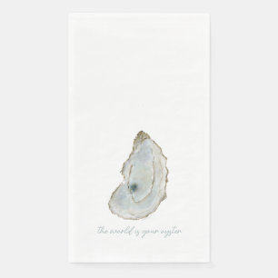 Servilleta De Papel Oyster acuático