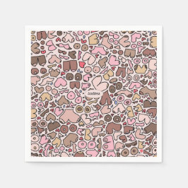 Servilleta De Papel paciente de mama neutra