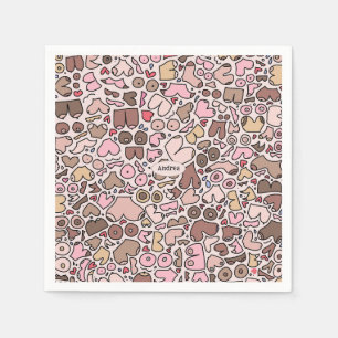 Servilleta De Papel paciente de mama neutra