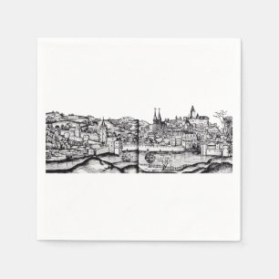 Servilleta De Papel Padua ciudad medieval en Veneto, norte de Italia