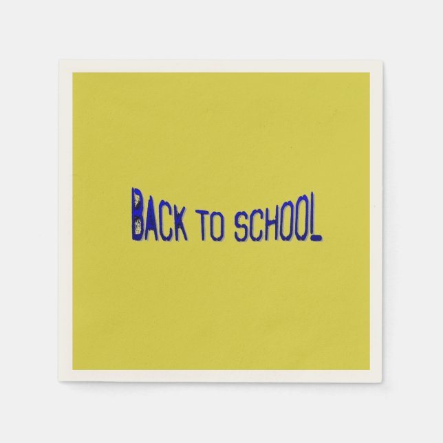 Servilleta De Papel Paint de BTS Blue S (Anverso)