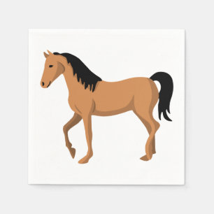 Servilleta De Papel País de Amante de Caballos Western Pony Fiesta Ecu