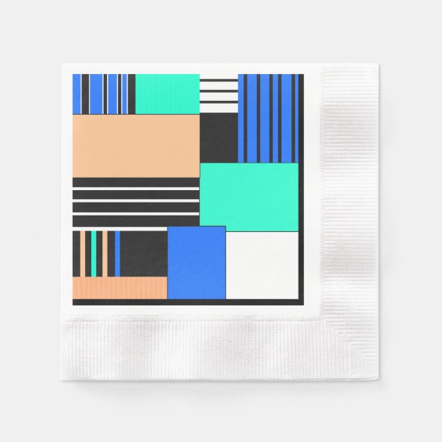 Servilleta De Papel País. etnia, nacional, étnico , geo , geomet (Anverso)